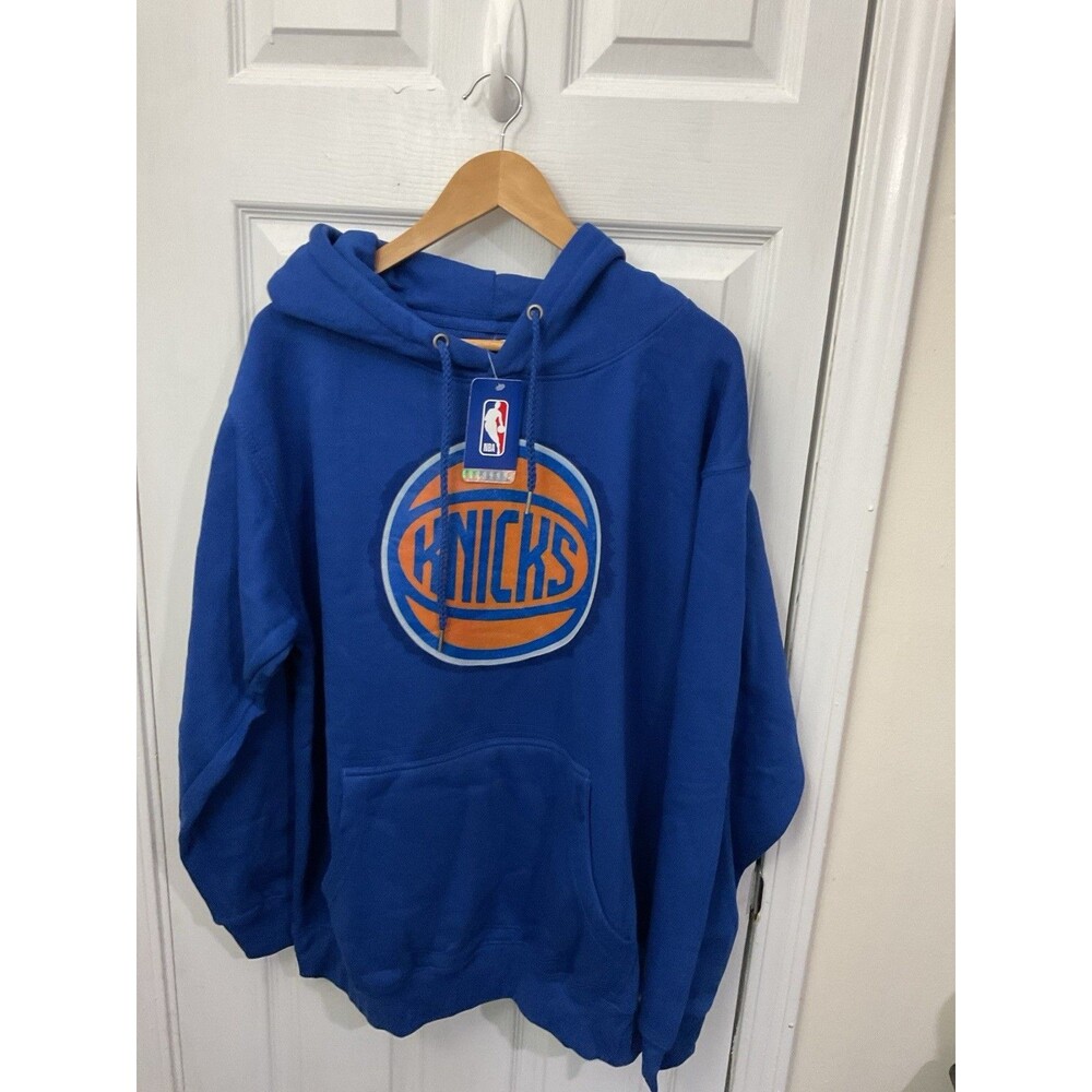 Fanatics New York Knicks L Blue Hoodie